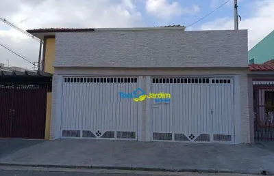 Sobrado com 3 dormitórios à venda, 240 m² por r$ 630.000,00 - vila homero thon - santo andré/sp