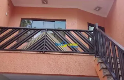 Sobrado com 3 dormitórios à venda, 310 m² por r$ 720.000,00 - jardim santo alberto - santo andré/sp
