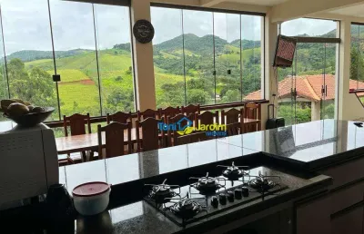 Chácara com 4 dormitórios à venda, 8000 m² por r$ 1.750.000,00 - toledo - toledo/mg