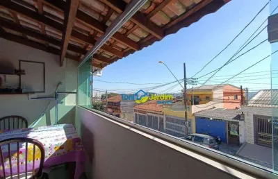 Sobrado com 2 dormitórios à venda, 160 m² por r$ 550.000,00 - jardim marek - santo andré/sp