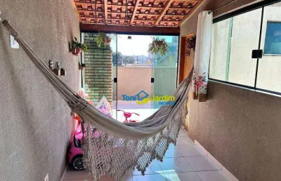 Cobertura com 2 dormitórios à venda, 90 m² por r$ 310.000,00 - jardim vila rica - santo andré/sp