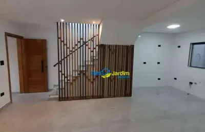 Sobrado com 3 dormitórios à venda, 100 m² por r$ 635.000,00 - jardim das maravilhas - santo andré/sp