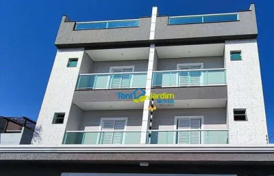Cobertura com 2 dormitórios à venda, 101 m² por r$ 520.000,00 - parque novo oratório - santo andré/sp