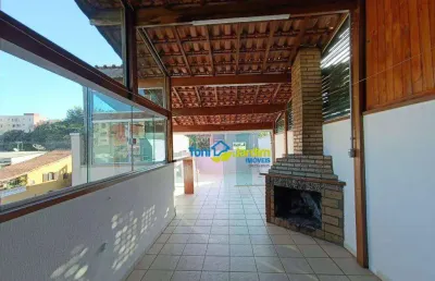 Cobertura com 2 dormitórios à venda, 60 m² por r$ 490.000,00 - vila linda - santo andré/sp