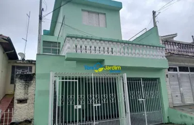 Sobrado com 3 dormitórios à venda, 171 m² por r$ 550.000,00 - jardim das maravilhas - santo andré/sp