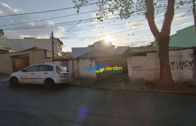 Terreno à venda, 215 m² por r$ 630.000,00 - jardim stetel - santo andré/sp