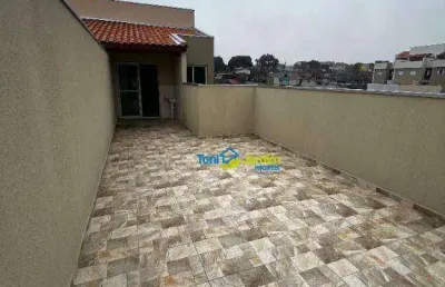Cobertura com 2 dormitórios à venda, 78 m² por r$ 500.000,00 - jardim guarará - santo andré/sp