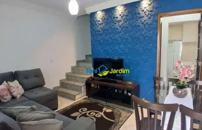 Sobrado com 2 dormitórios à venda, 57 m² por r$ 450.000,00 - jardim utinga - santo andré/sp