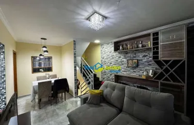 Sobrado com 2 dormitórios à venda, 98 m² por r$ 490.000,00 - vila francisco matarazzo - santo andré/sp