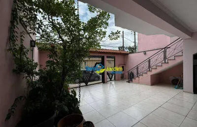 Casa com 3 dormitórios à venda, 301 m² por r$ 860.000,00 - vila lucinda - santo andré/sp