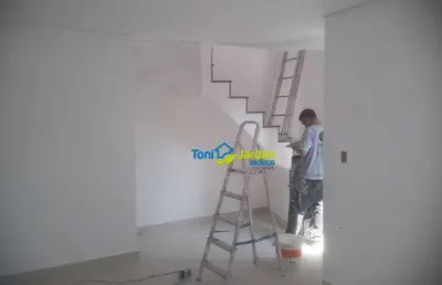 Cobertura à venda, 100 m² por r$ 454.000,00 - jardim santo alberto - santo andré/sp
