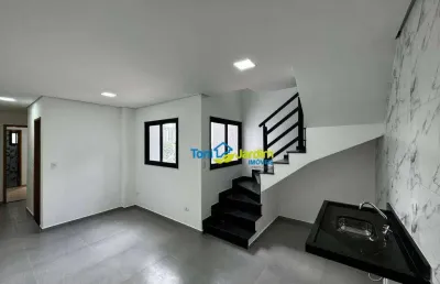 Cobertura com 2 dormitórios à venda, 100 m² por r$ 540.000,00 - vila eldízia - santo andré/sp