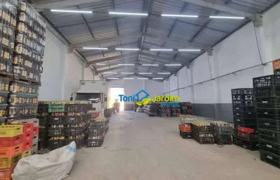 Galpão para alugar, 700 m² por r$ 23.583,33/mês - vila lucinda - santo andré/sp