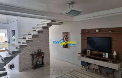 Sobrado com 3 dormitórios à venda, 118 m² por r$ 580.000,00 - vila lucinda - santo andré/sp