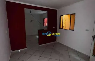 Casa com 2 dormitórios para alugar, 70 m² por r$ 1.170,00/mês - vila guarani - santo andré/sp
