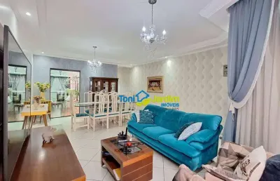 Sobrado com 3 dormitórios à venda, 255 m² por r$ 1.410.000,00 - parque das nações - santo andré/sp