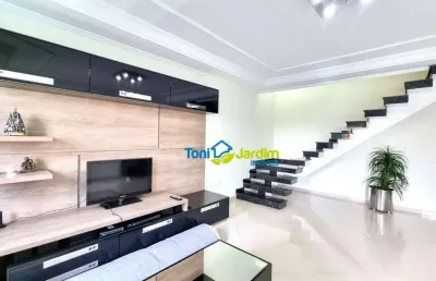 Sobrado com 3 dormitórios à venda, 246 m² por r$ 1.480.000,00 - parque das nações - santo andré/sp