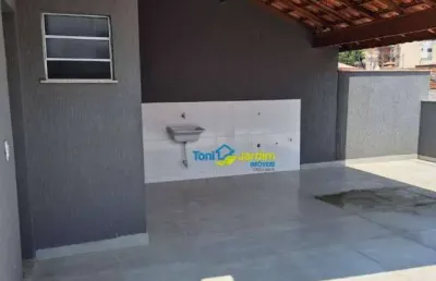 Cobertura com 2 dormitórios à venda, 100 m² por r$ 400.000,00 - parque oratório - santo andré/sp