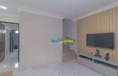 Sobrado com 3 dormitórios à venda, 116 m² por r$ 600.000,00 - parque das nações - santo andré/sp