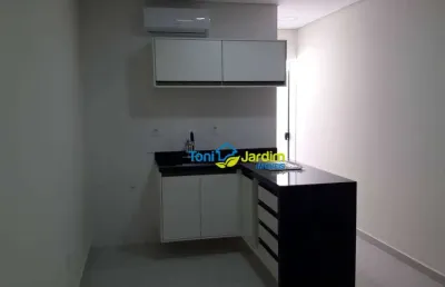 Kitnet com 1 dormitório para alugar, 28 m² por r$ 1.670,00/mês - parque das nações - santo andré/sp