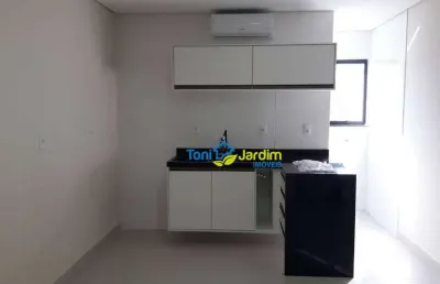 Kitnet com 1 dormitório para alugar, 28 m² por r$ 1.670/mês - parque das nações - santo andré/sp
