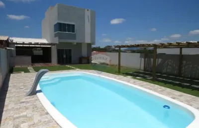 Casa com 2 suítes, piscina e energia solar à venda em são pedro da aldeia – bairro boa vista