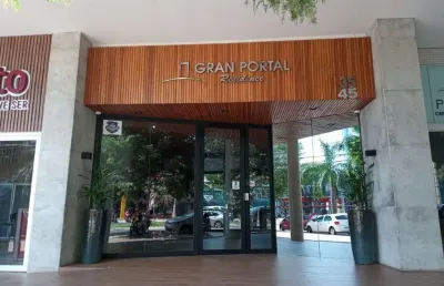 Apartamento para alugar no condomínio gran portal - mobiliado - novo centro