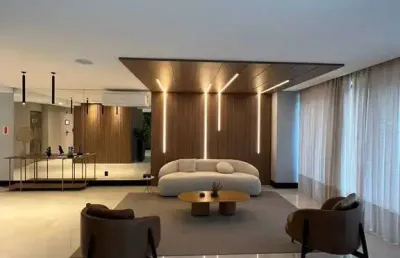 Apartamento na planta com 2 dormitórios sendo 1 suíte e 1 vaga de garagem na praia brava em itajaí