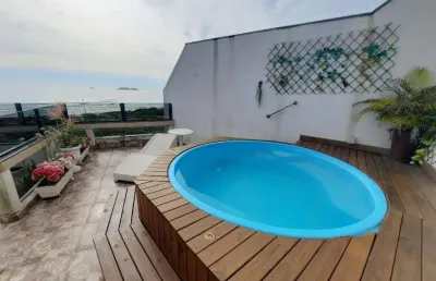 Cobertura  à venda, 216m2, 4 dormitórios(3s), 2 vagas, ingleses norte, florianópolis/sc