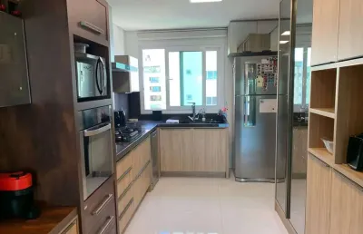 Apartamento mobiliado à venda,122m2, 3 suítes, 3 vagas, agronômica, florianópolis/sc