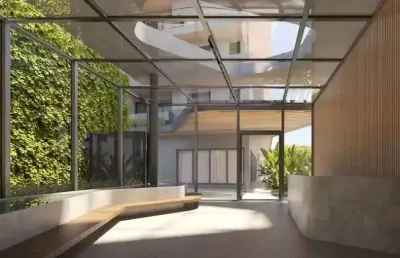 Apartamento na planta com 2 dormitórios e 1 vaga de garagem no perequê em porto belo