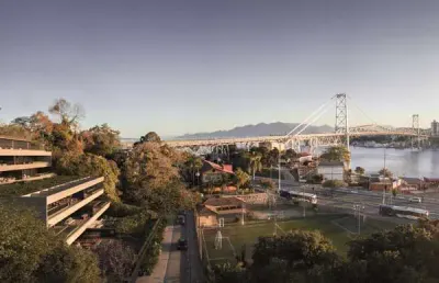 Apartamento à venda, alto padrão, ao lado da ponte hercílio luz, centro, florianópolis/sc