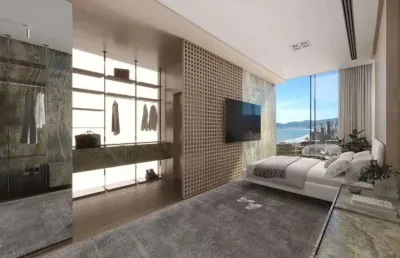 Apartamento na planta com 4 suítes em balneário perequê