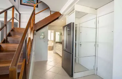 Cobertura/penthouse à venda, 185m², 3d (2s), 2 vagas, jurerê internacional, florianópolis/sc