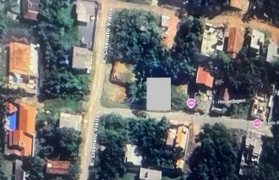 Terreno de 312 m2, aprox 280 metros da praia de são miguel - penha -sc