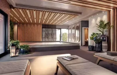 Apartamento na planta com 2 suítes e 1 vaga de garagem na praia brava em itajaí