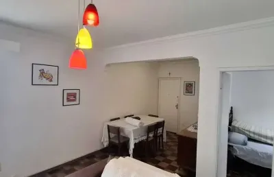Apartamento vista mar mobiliado com 2 dormitórios e 1 vaga de garagem em balneário camboriú