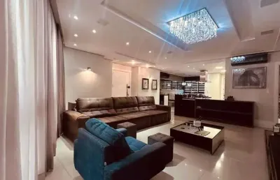 Apartamento com 03 suítes e 04 vagas,  mobiliado a 250 metros do mar em balneário camboriú