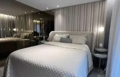 Apartamento com 2 suítes e 2 vagas de garagem na praia brava - itajaí