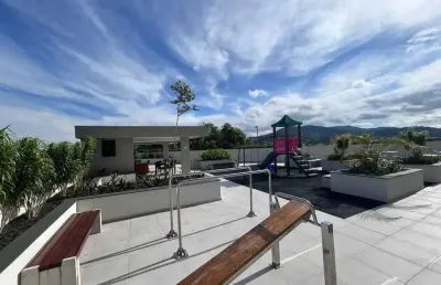 Apartamento vista mar com 3 dormitórios aprox. 300 metros da praia de armação penha/sc