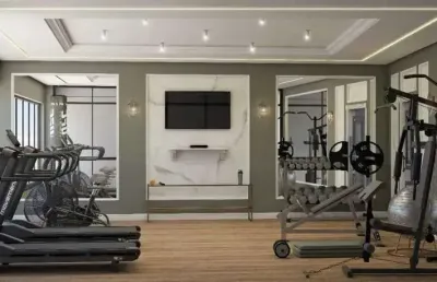 Apartamento na planta com 3 suítes e 2 vagas de garagem em porto belo