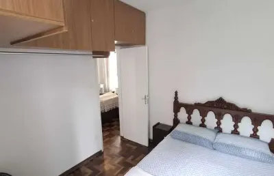 Apartamento vista mar mobiliado com 2 dormitórios e 1 vaga de garagem em balneário camboriú