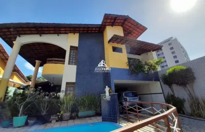 Casa com 6 quartos à venda no papicu, fortaleza  por r$ 2.300.000