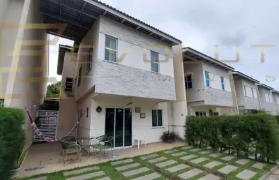Casa em condomínio fechado com 3 quartos à venda no guaribas, eusébio  por r$ 670.000