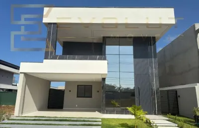 Casa em condomínio fechado com 4 quartos à venda no cidade alpha, eusébio  por r$ 1.790.000