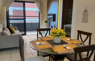 Apartamento com 1 quarto à venda no meireles, fortaleza  por r$ 500.000
