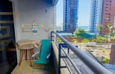 Apartamento com 1 quarto à venda no meireles, fortaleza  por r$ 410.000