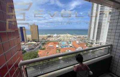Apartamento com 2 quartos à venda na praia de iracema, fortaleza  por r$ 490.000