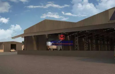 #  alugo galpão distrito industrial 6.000 m², atrás do terminal da integração