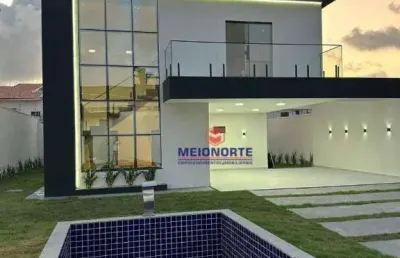 Casa com 3 dormitórios à venda, 290 m² por r$ 1.720.000,00 - quintas do calhau - são luís/ma
